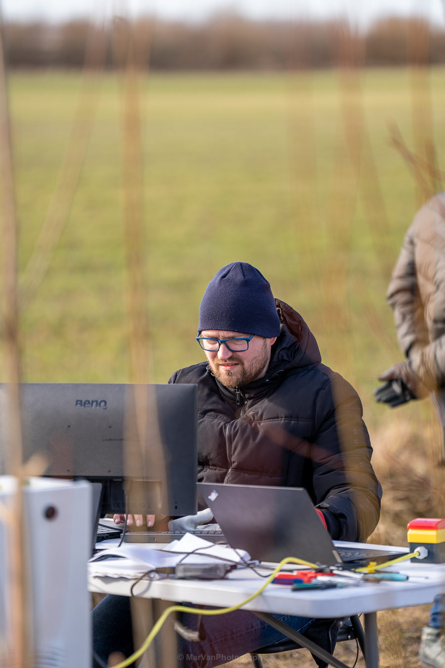 Aerones workshop — robot systems being assembled and tested