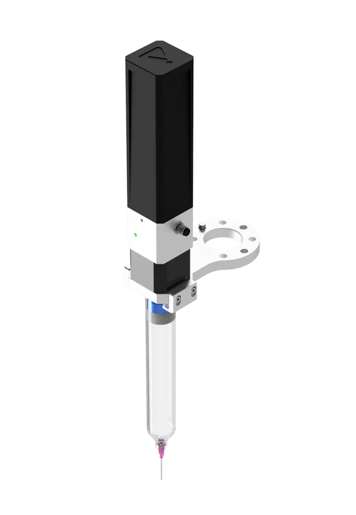 AimRobotics SD 30/55 — Airless syringe dispenser with patent-pending linear motion system