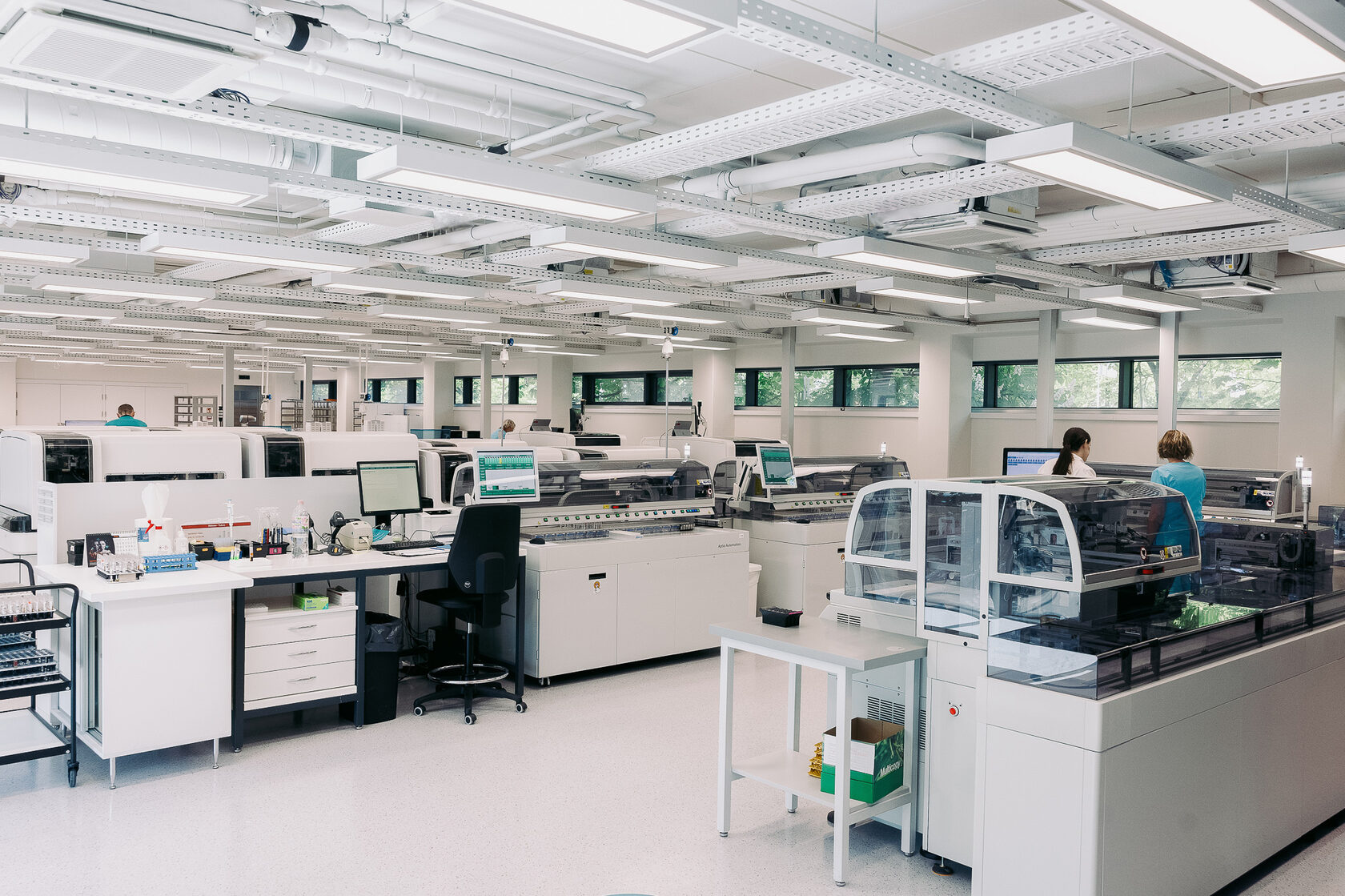 E. Gulbja Laboratory — NovaticLab automation systems deployed across the facility