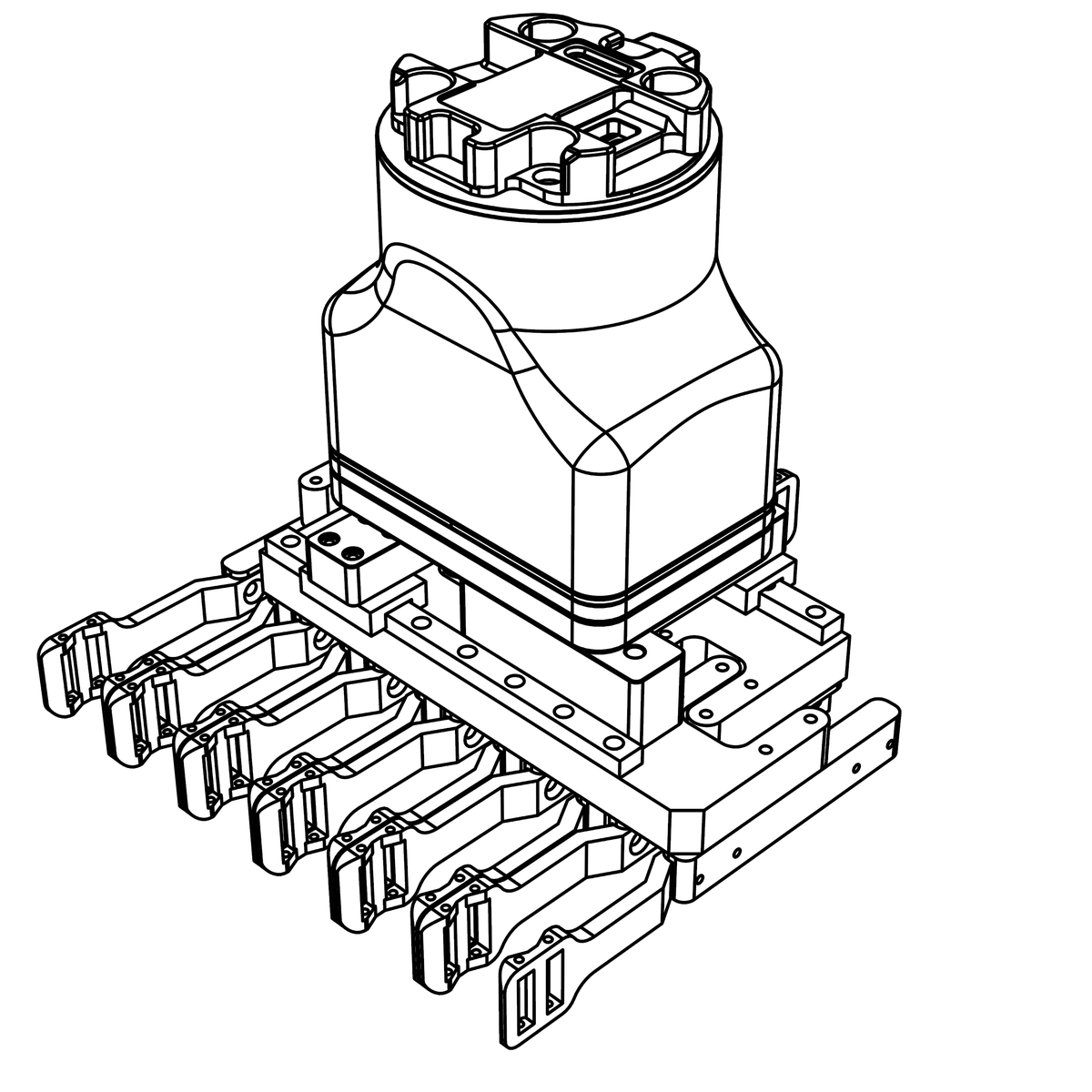 Gripper module — precision tube handling
