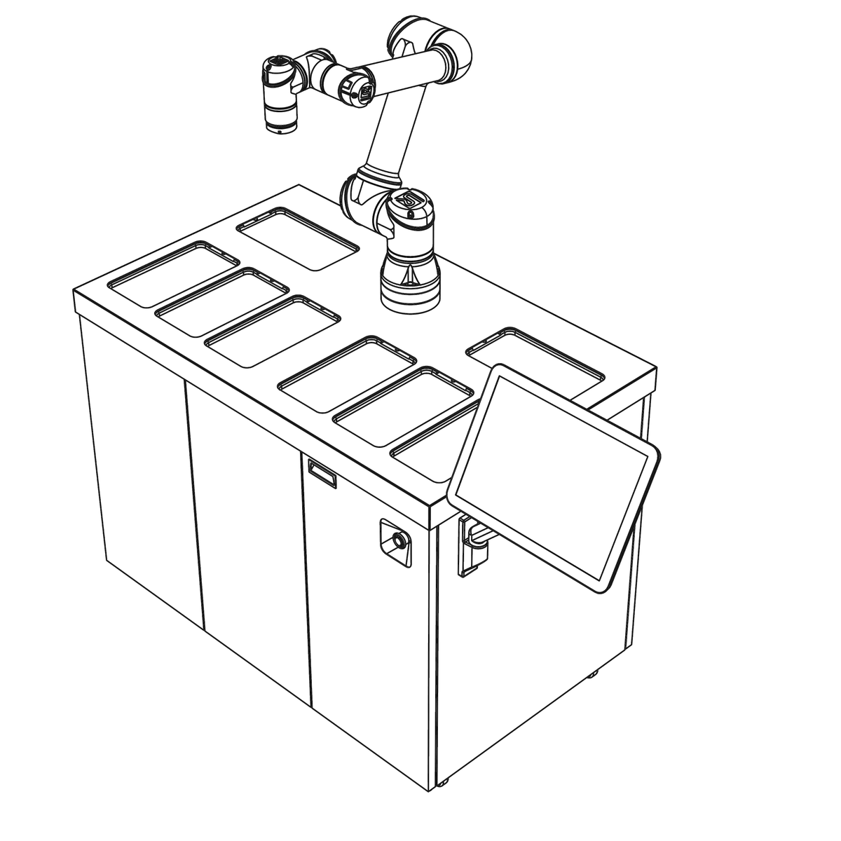 NOVABase — UR5e cobot base platform